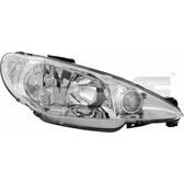 Headlight TYC - 20-6156-05-2