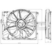 Koelventilator TYC - 803-0012