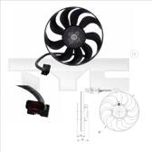 Koelventilator TYC - 837-0001