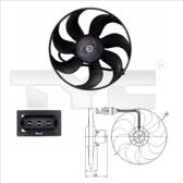Koelventilator TYC - 837-0003