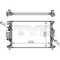 Radiateur TYC - 710-0060