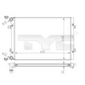 Koeler, motorkoeling TYC - 737-0067-R