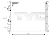 Radiator, engine cooling