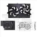 Fan, radiator TYC - 810-0007