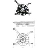 Fan, radiator TYC - 810-0041