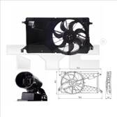 Fan, radiator TYC - 820-0001