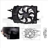 Ventilador, refrigeración del motor TYC - 810-0018