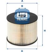 Brandstoffilter UFI - 26.055.00
