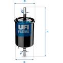 Bränslefilter UFI - 31.843.00