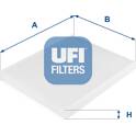 Cabin air filter UFI - 53.149.00