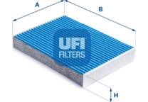Filter, kupéventilation