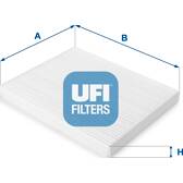 Filter, kupéventilation UFI - 53.191.00