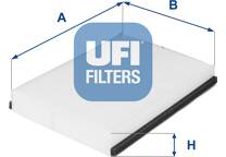 Filter, kupéventilation