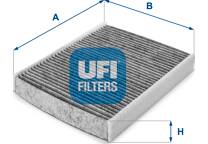 Filter, kupéventilation