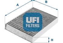Filter, kupéventilation