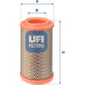 Filtre à air UFI - 27.756.00