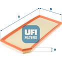 Filtre à air UFI - 30.657.00