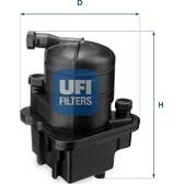 Filtre à carburant UFI - 24.087.00