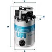 Filtre à carburant UFI - 24.095.01