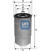 Filtre à carburant UFI - 24.384.00