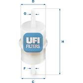 Filtre à carburant UFI - 31.001.00