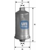 Filtre à carburant UFI - 31.504.00