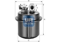 Filtre à Carburant MAPCO 62231