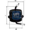 Filtre à carburant UFI - 31.565.00