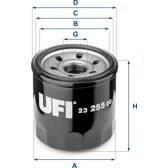 Filtre à huile UFI - 23.255.00