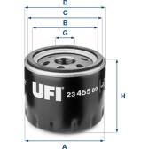 Filtre à huile UFI - 23.455.00