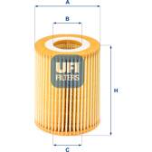 Filtre à huile UFI - 25.069.00