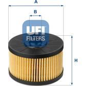 Filtre à huile UFI - 25.145.00