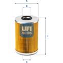Filtre à huile UFI - 25.539.00