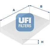 Filtre habitacle UFI - 53.038.00