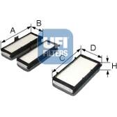 Filtre habitacle UFI - 53.070.00