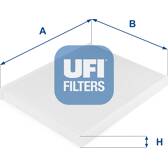 Filtre habitacle UFI - 53.149.00