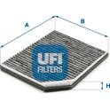 Filtre habitacle UFI - 54.280.00