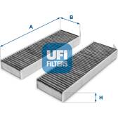 Filtro, aire habitáculo UFI - 54.172.00