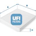 Filtro, ar do habitáculo UFI - 53.150.00
