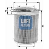Filtro aria UFI - 27.252.00
