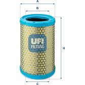 Filtro aria UFI - 27.273.00
