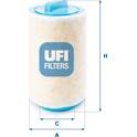 Filtro aria UFI - 27.A53.00