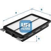 Filtro aria UFI - 30.710.00