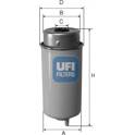 Filtro combustible UFI - 24.458.00