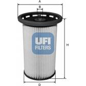 Filtro combustible UFI - 26.038.00