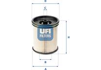 Filtro combustible