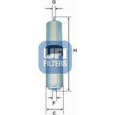 Filtro combustible UFI - 31.926.01