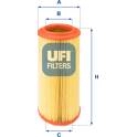 Filtro de aire UFI - 27.257.00