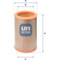 Filtro de ar UFI - 27.588.00