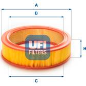 Filtro de ar UFI - 27.719.00